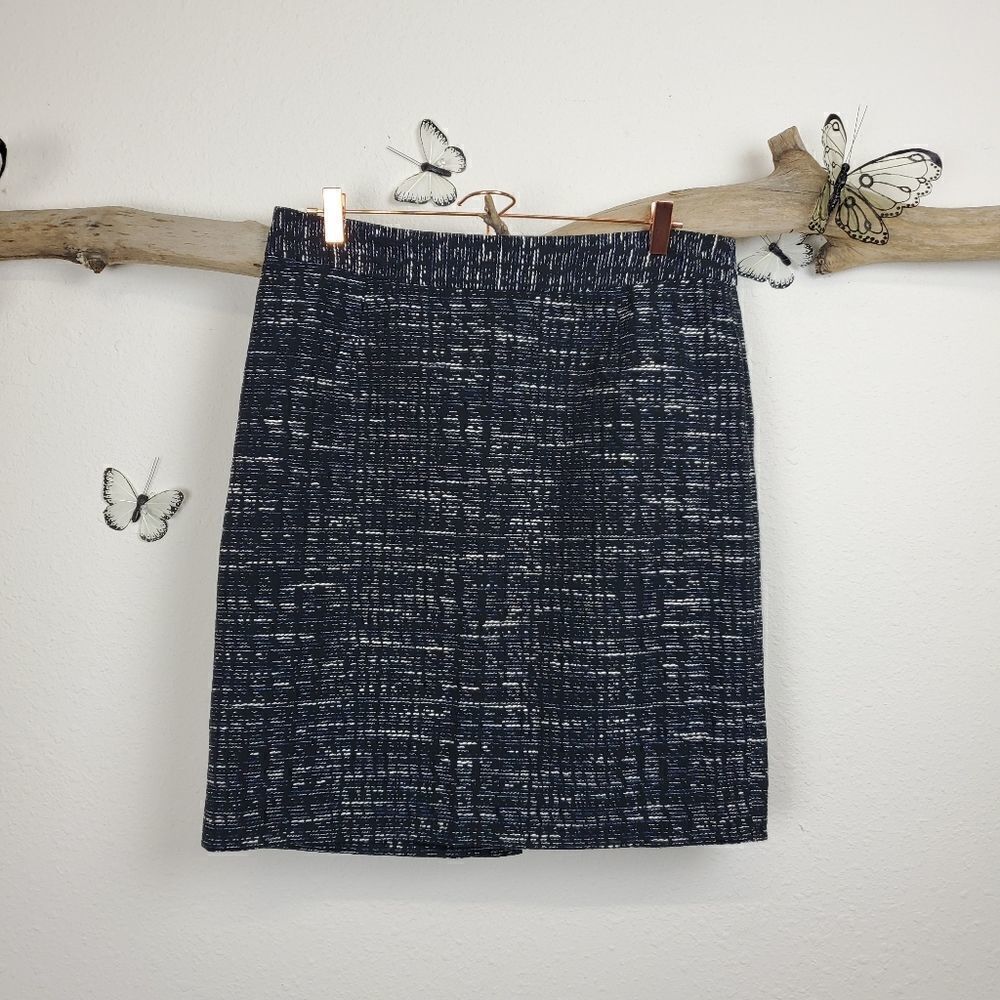 Banana republic textured pencil skirt